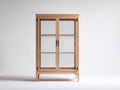 Vetrina-Legno-Vetro-102x39x168 cm-Legno naturale-Stile nordico